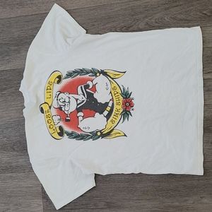 Popeye "Loose Lips Sink Ships" T-shirt size Large